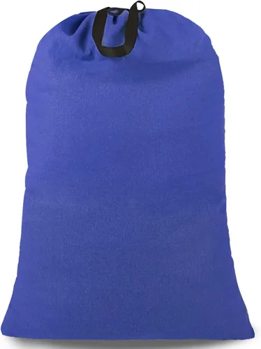Miniatura 24 de Bolsa de lavandería extra grande con cordón y asa, bolsa de ropa sucia de viaje resistente para lavandería y hogar, forro duradero para cesta