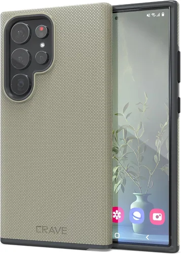 Miniatura 63 de Crave Funda para Galaxy S22 Ultra, funda de doble capa de protección a prueba de golpes para Samsung Galaxy S22 Ultra 5G (6.8 pulgadas) - Negro