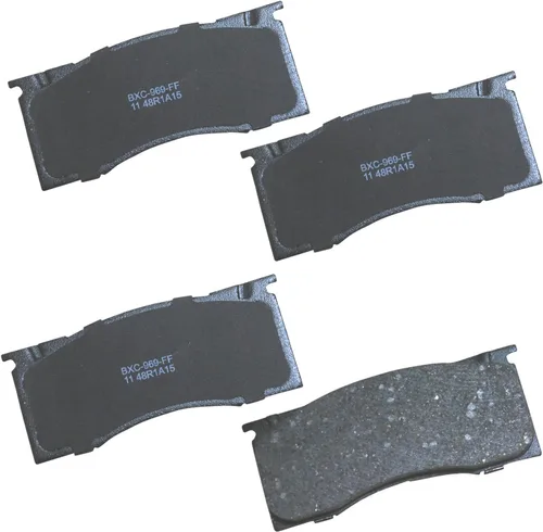 Pastillas de freno delanteras cerámicas Bendix Premium SBC11 para modelos seleccionados Dodge Dart, Ford Fairlane, Falcon, Sedan Delivery, Mustang,