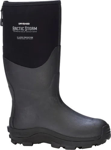 Miniatura 3 de Dryshod Arctic Storm Hi Botas de invierno para hombre, color negrogris, ARS-MH-BK
