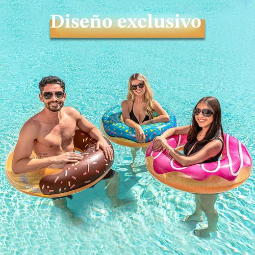 Miniatura 2 de JOYIN Flotador de piscina con purpurina de 32.5 pulgadas (paquete de 3), divertidos juguetes de tubo para fiestas en la piscina y suministros