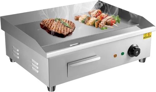 Miniatura 10 de 4400W 110V Teppanyaki, plancha eléctrica de la encimera de la encimera comercial de la parrilla plana de la parrilla de la parrilla de la placa