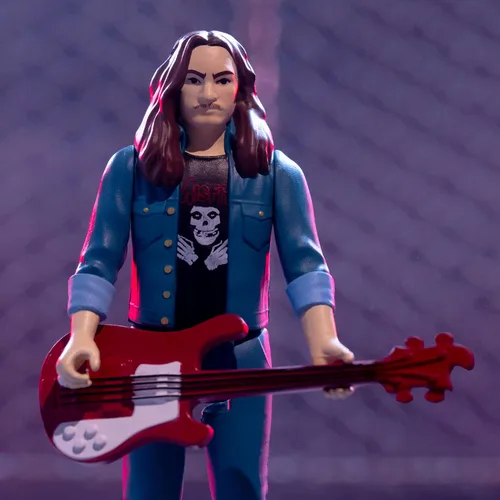 Miniatura 4 de Super7 Cliff Burton - Figura de acción de 3.75 pulgadas con accesorios, coleccionables de heavy metal y juguetes retro