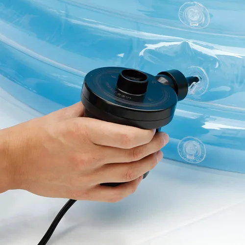 Miniatura 4 de Play Day Piscina familiar inflable de lujo de 10 pies para niños y adultos con bomba de aire eléctrica universal