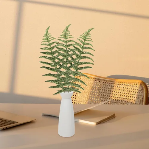 Miniatura 6 de Púas y aerosoles para árbol de Navidad: hojas de purpurina de Navidad, hojas artificiales con purpurina, adorno colgante para árbol de Navidad