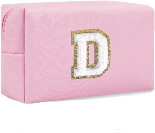 Miniatura 28 de SxoSyo Bolsas de cosméticos para mujer, bolsa de maquillaje grande, bolsa de viaje con cremallera, organizador de brochas de maquillaje para regalos