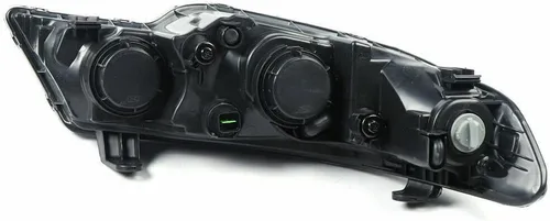 Miniatura 6 de OUKANING - Para 2010 2011 2012 2013 Kia Forte/Forte Koup halógeno faro delantero izquierdo lado conductor estilo fábrica negro carcasa ámbar lente
