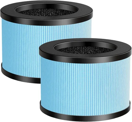MK01 Filtro de repuesto HEPA compatible con MK01, MK-06, Tolife TZ-K1, FreAire KN6391, Kloudi DH-JH01, POMORON MJ001H, MJ012H, Intelabe