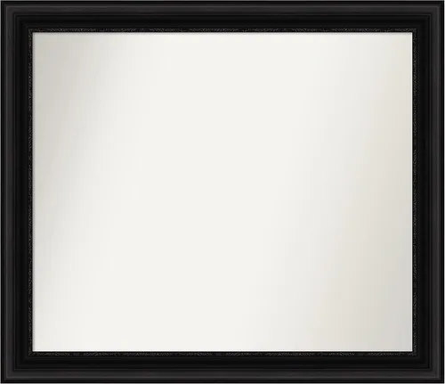 Miniatura 42 de Amanti Art Espejo personalizado, espejo de baño negro puente, espejo de pared o espejo de tocador de baño sobre el fregadero (26 x 26 pulgadas)