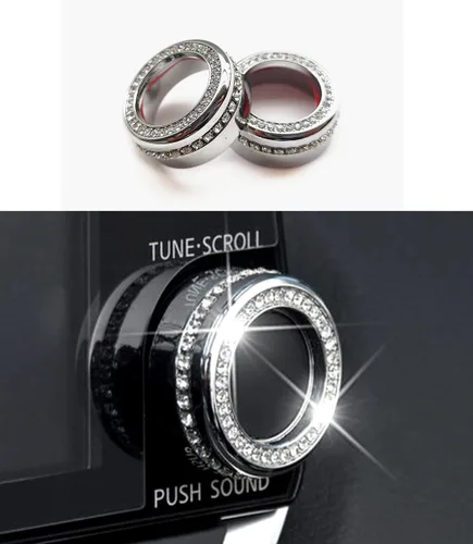 Miniatura 4 de Accesorios interiores brillantes para Nissan Sentra 2020 2021 2022 2023 2024 2025 modificación de cristal de diamantes de imitación
