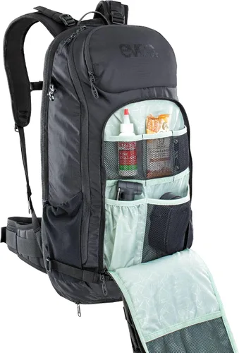 Miniatura 6 de EVOC Sports Fr Trail E-ride Protector Mochilas, Unisex, 100114100-M/L, Negro, M/L powersports-back-protectors