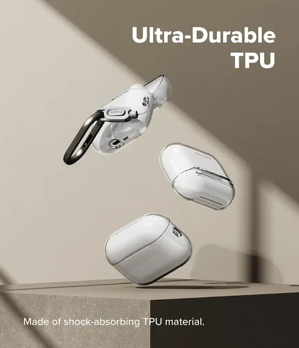 Miniatura 5 de Ringke Funda Air para AirPods Pro 3 [0.05 pulgadas de grosor] sin funda, ligera, delgada, linda funda con mosquetón para mujeres, hombres