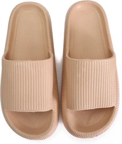 Miniatura 5 de sharllen Sandalias de nube para niños y niñas, pantuflas de casa, cómodas pantuflas de nube para niños, antideslizantes, para niñas, sandalias