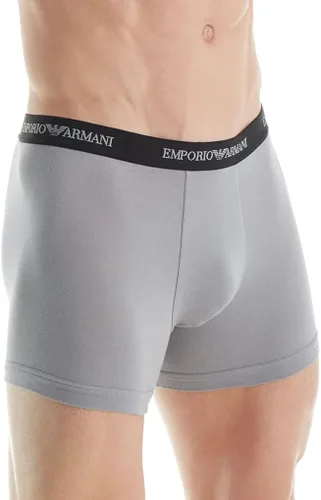 Miniatura 2 de Emporio Armani Calzoncillos tipo bóxer de algodón para hombre (2 unidades)