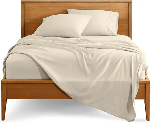 Miniatura 12 de Bare Home Juego de Sábanas Twin - Sábanas de Cama de Microfibra Ultra-Suave 1800 - Doble Cepillado - Bolsillos Profundos - Ajuste Fácil - Extra