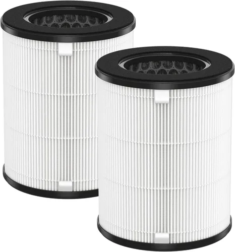 Miniatura 12 de AP-T10FL - Filtro de repuesto compatible con purificadores Homedics AP-T10-BK y AP-T10-WT, paquete de 2