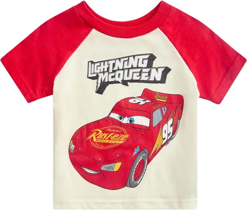 Miniatura 23 de Disney Conjunto de 2 piezas de camiseta y pantalones cortos de manga corta de Mickey Mouse Lightning McQueen Toy Story (12M-24M)