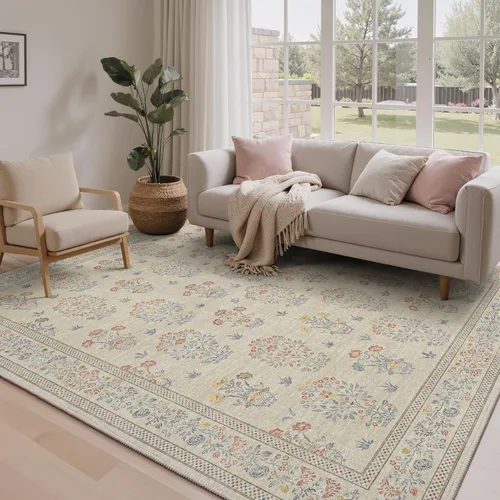 Miniatura 12 de GENIMO Alfombra antideslizante de 2 x 6 pies, lavable para pasillos de cocina, alfombras de cocina modernas abstractas, alfombra ligera de pelo bajo