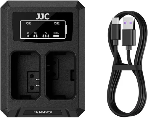 Miniatura 12 de JJC NP-BX1 Cargador de batería USB de doble ranura para Sony ZV-1 ZV1 RX100 VII VI VA V IV III II HX80 HX90 HX90V HX99 HX95 HX350 HX400V HX300 WX500