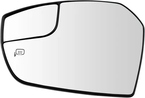 Miniatura 502 de TRQ Cristal de espejo izquierdo compatible con Chevrolet Silverado 1500 GMC Sierra 1500 2019-2021