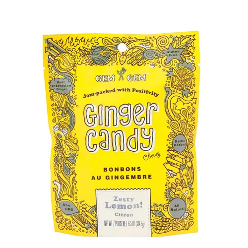 Miniatura 7 de Gem Gem Ginger Candy - Dulces de jengibre para masticar