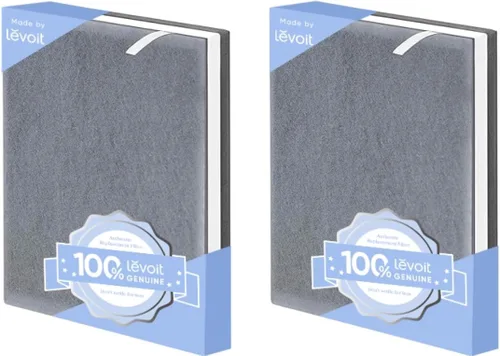 Levoit Vital 100 - Filtro de repuesto original para purificador de aire, verificado AHAM, carbón activado de alta eficiencia para eliminar humo,