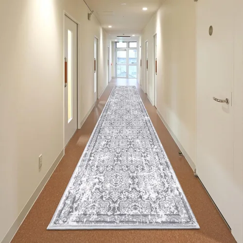 Miniatura 90 de Vaukki - Alfombra de pasillo, suave y peluda, alfombra antideslizante lavable, para lavandería, cocina, granja, baño, entrada y dormitorio