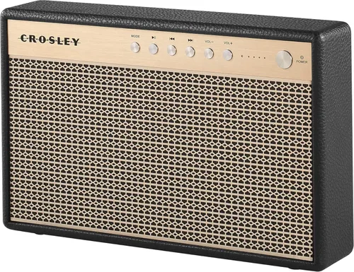 Miniatura 13 de Crosley CR3113A-BK Montero - Altavoz Bluetooth recargable portátil pequeño, color negro