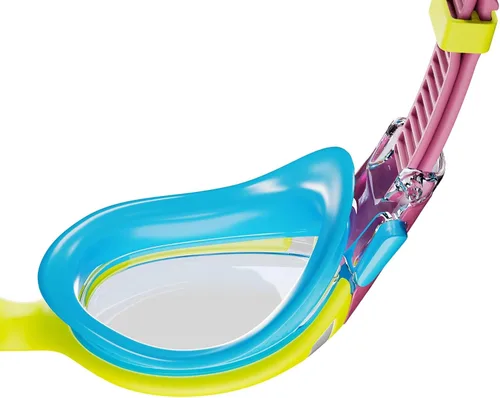 Miniatura 3 de Speedo Gafas de natación unisex para niños Biofuse 2.0 Junior Llovizna Limón/Rosa Kiki/Picton Blu