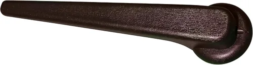 FR Manija reclinable estilo palanca con agujero de 5/8 pies, grano de madera marrón