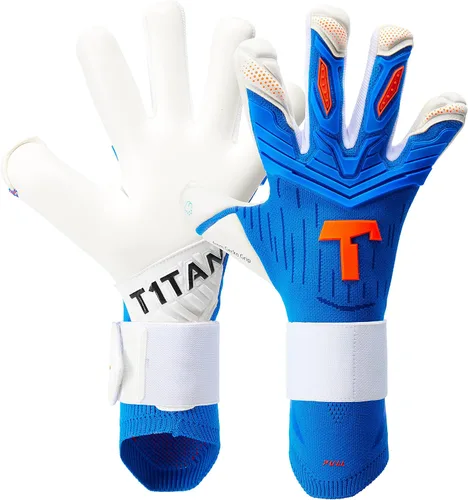 Miniatura 3 de T1TAN Alien Soccer - Guantes de portero de fútbol con corte mixto y agarre Gecko de 0.157 in