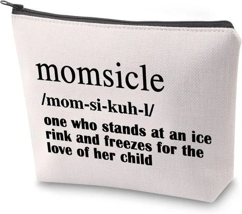 Miniatura 8 de ZJXHPO Kit de supervivencia para mamá de hockey, bolsa de maquillaje de momsicle definición, regalo del día de la madre, regalo para amantes del BL
