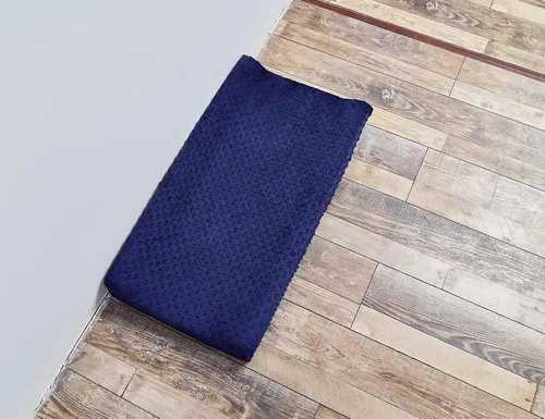 Miniatura 7 de Funda para cambiador, diseño de puntos súper suaves, agradable a la piel, transpirable, lavable, para bebé niño y niña (azul estate)
