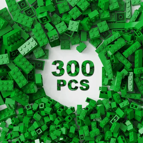 Miniatura 14 de 300 piezas de bloques de construcción clásicos, bloques rojos a granel, compatibles con Lego y piezas de las principales marcas, juguetes creativos