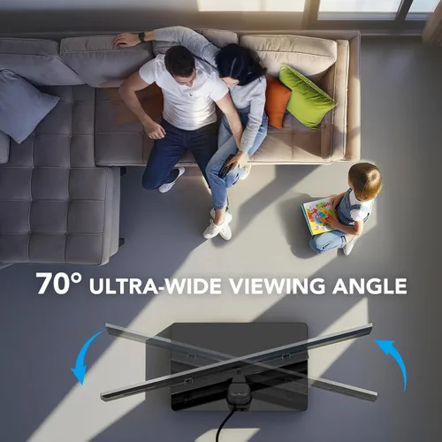 Miniatura 4 de AX WABER - Soporte de piso para TV con toma de corriente, soporte universal para TV de 27 a 65 pulgadas hasta 88 libras, giro de 70 grados, 9