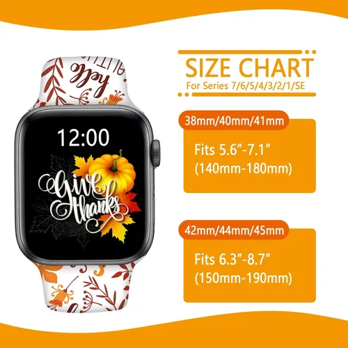 Miniatura 6 de Correas de reloj compatibles con Apple Watch de 1.496 pulgadas, 1.575 pulgadas, 1.614 pulgadas, 1.732 pulgadas, 1.654 pulgadas, 1.772 pulgadas