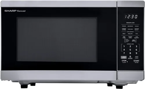 Miniatura 17 de SHARP Horno de microondas de encimera compatible con Alexa certificado por Orville Redenbacher's con plato giratorio Carousel extraíble de 12.4