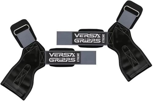 Miniatura 10 de Versa Gripps Xtreme, fabricado en Estados Unidos, correas de muñeca para levantamiento de pesas, el mejor accesorio de entrenamiento Cetro