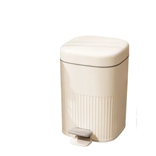 Miniatura 4 de Contenedor de basura Cubo De Basura Con Pedal De Gran Capacidad, Papelera Moderna De Lujo Con Tapa, Inodoro Grande para El Hogar, Baño, Sala De