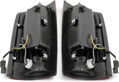 Miniatura 8 de HECASA Conjunto de luces traseras LED compatibles con Dodge Ram 1500 2500 3500 2002-2006, barra de tubo LED, lámpara de señal de giro de freno Lente