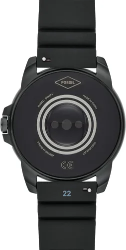 Miniatura 4 de Fossil 44mm Gen 5E Stainless Steel and Silicone Touchscreen Smart Watch with Heart Rate