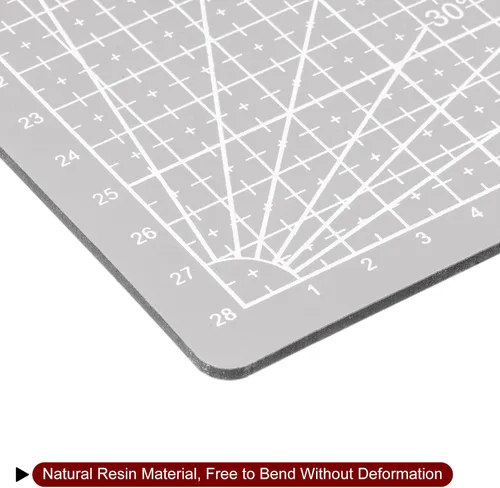 Miniatura 5 de HARFINGTON A3 - Alfombrilla de corte autorreparable de 18 x 12 pulgadas, tabla de cortar de doble cara para manualidades, trabajo de arte, corte