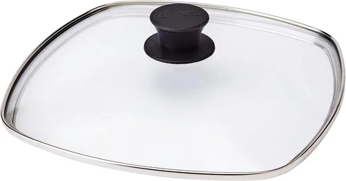 Miniatura 18 de Cuisinel Tapa de cristal – 6 pulgadas – Compatible con Lodge – Funda de repuesto templada totalmente montada – Apto para horno para sartenes – Para