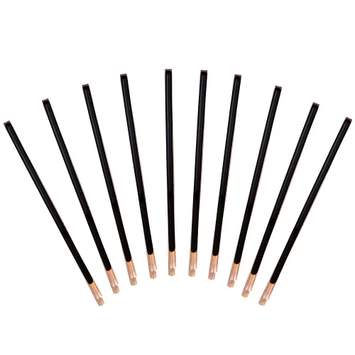 Miniatura 5 de Yishenyishi - Juego de 10 horquillas curvadas jumbo, pinzas para el cabello (negro, 10 unidades)