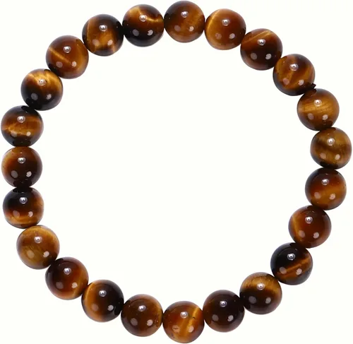 Miniatura 6 de HOZEAL Pulsera de triple protección, brazalete de obsidiana negra con ojo de tigre y hematita para hombres y mujeres, para traer suerte