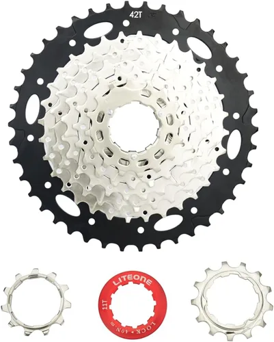 Miniatura 7 de Casete de 8 velocidades 11-42T 11-40T MTB Cassette 8 velocidades para bicicleta de montaña, bicicleta de carretera, MTB, BMX, SRAM, Shimano