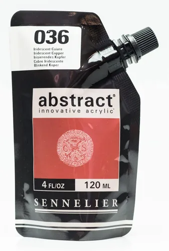 Miniatura 49 de SENNELIER Pintura acrílica abstracta innovadora para cuerpo pesado, bolsa de 16.9 fl oz, blanco titanio