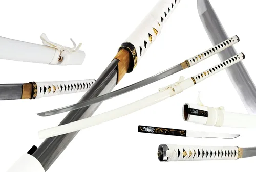 Miniatura 3 de Handmade Zetsurin Samurai espada Katana afilada, elija su color preferido.