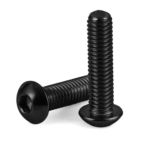 Miniatura 7 de Tornillos de cabeza de botón de 5/16-18 x 1/2", acero de aleación de grado 10.9, unidad hexagonal Allen, 20
