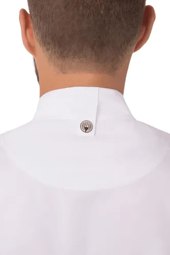 Miniatura 4 de Chef Works Springfield - Abrigo de chef para hombre